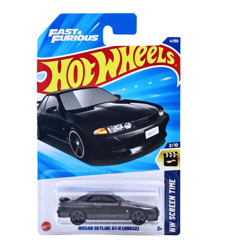 Hot Wheels Fast & Furious Nissan Skylin GT R HW Screen Time Ages 3